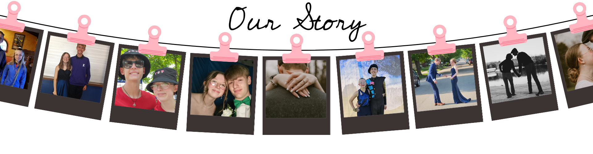 pictures of us when we were younger